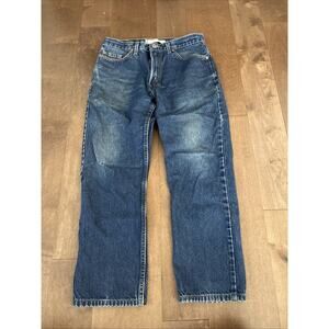 Levi's 505 Men's Regular Fit Jeans Size 33x30, Dark Blue, Dark Stonewash Cotton
